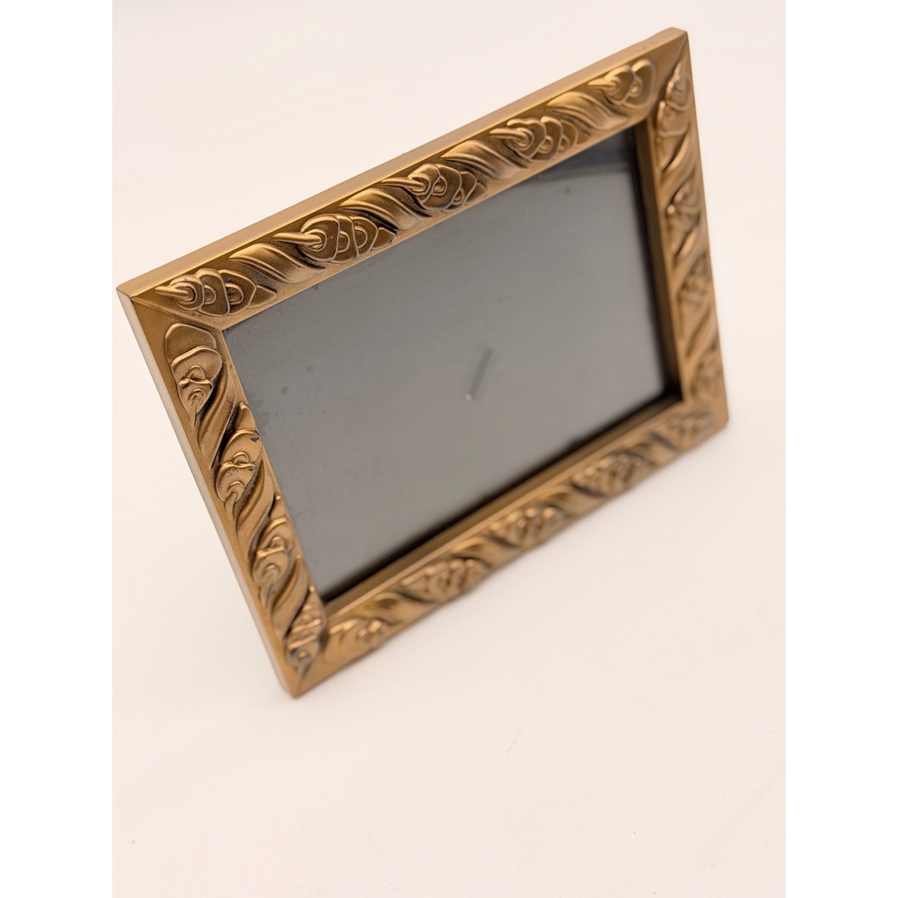 Vintage Style Antique Gold Art Nouveau Floral Scroll 45X7 Picture Frame Romance